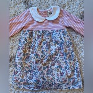 OAKS APPAREL Toddler Girls Paisley Dress